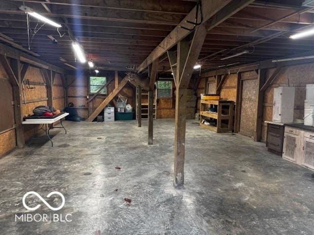 3815 Briar Rdg, Monrovia, IN 46157 - below grade area featuring wood walls