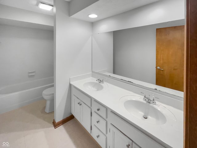 757 Winter Way, Carmel, IN 46032 - bathroom featuring double vanity and a bath