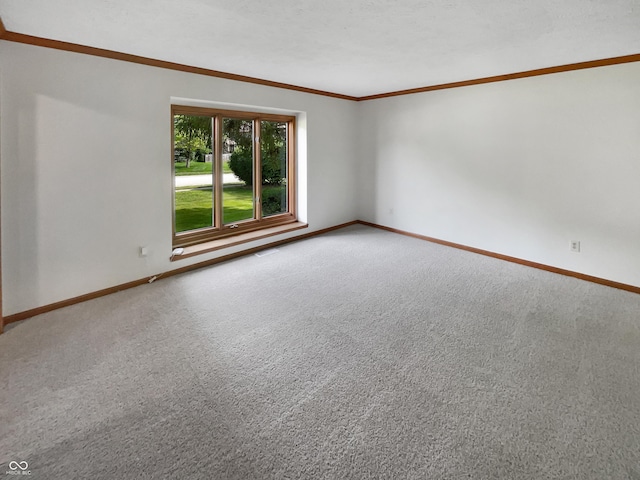757 Winter Way, Carmel, IN 46032 - spare room with carpet flooring and ornamental molding