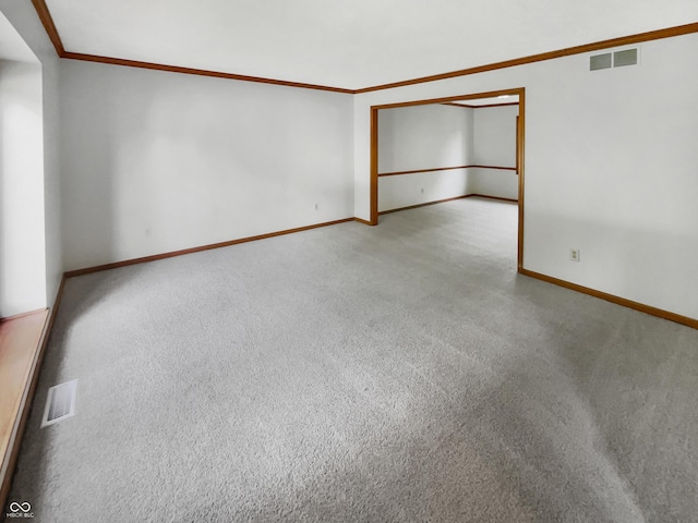 757 Winter Way, Carmel, IN 46032 - spare room with carpet flooring and ornamental molding