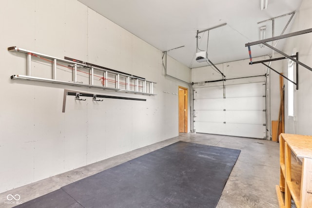 4465 W Woodbridge Ln, New Palestine, IN 46163 - garage with a garage door opener