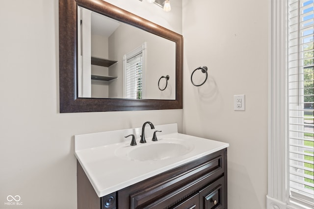 4465 W Woodbridge Ln, New Palestine, IN 46163 - bathroom featuring vanity