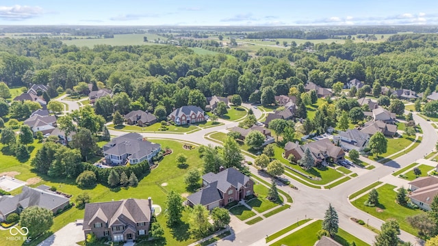 4465 W Woodbridge Ln, New Palestine, IN 46163 - aerial perspective of suburban area