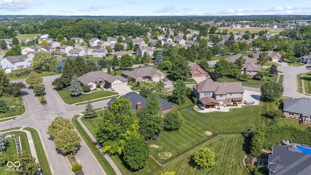 4465 W Woodbridge Ln, New Palestine, IN 46163 - aerial view of property's location with nearby suburban area