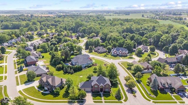 4465 W Woodbridge Ln, New Palestine, IN 46163 - aerial perspective of suburban area