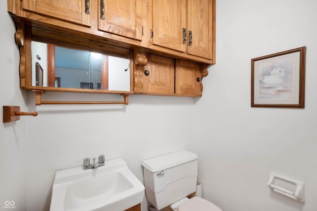 5081 N 500 W, Fairland, IN 46126 - half bath with a sink and toilet