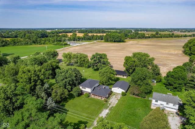 5081 N 500 W, Fairland, IN 46126 - drone / aerial view of a tree filled landscape