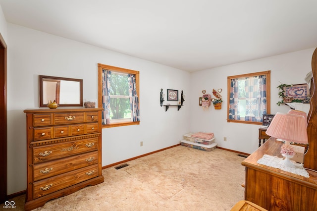 5081 N 500 W, Fairland, IN 46126 - sitting room featuring carpet flooring and baseboards