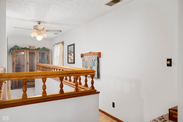 5081 N 500 W, Fairland, IN 46126 - corridor featuring light colored carpet and baseboards