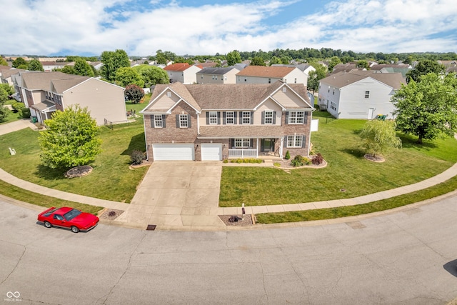 7047 Lancaster Ln, Avon, IN 46123 - aerial view of residential area