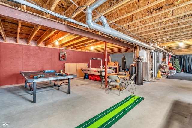 7047 Lancaster Ln, Avon, IN 46123 - view of unfinished basement