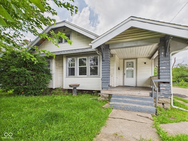 1201 Arrow Ave, Anderson, IN 46016 - bungalow-style house with covered porch