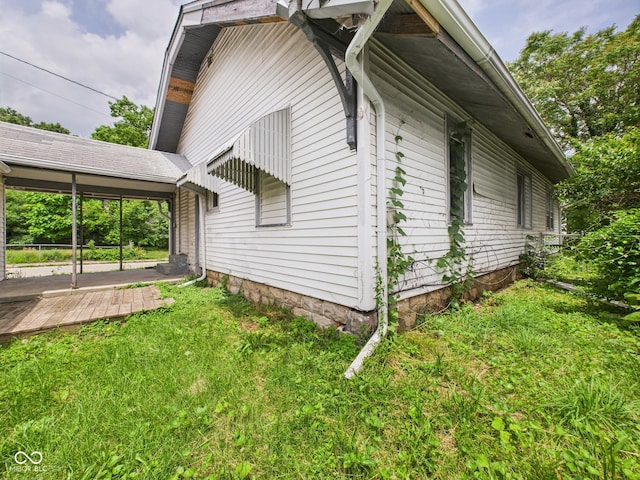 1201 Arrow Ave, Anderson, IN 46016 - view of side of property featuring a lawn