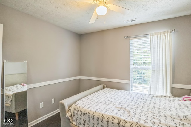 14156 Avalon E Dr, Fishers, IN 46037 - bedroom with carpet floors and a ceiling fan