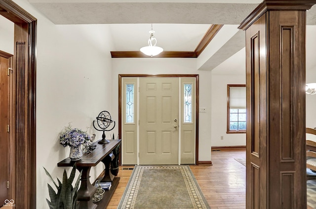 1456 Bent Tree Pl, Greenwood, IN 46143 - entryway with light wood-style flooring