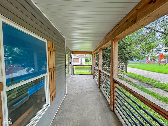 21 N Gladstone Ave, Indianapolis, IN 46201 - view of covered porch