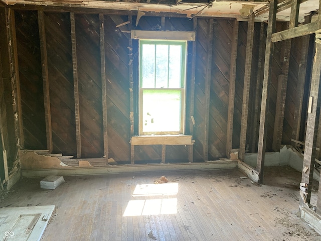 7111 W Tabor Hill Rd, Ellettsville, IN 47429 - misc room with wood-type flooring