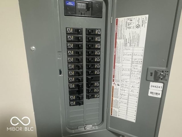 1306 Woodbine Dr, Anderson, IN 46011 - utilities with electric panel