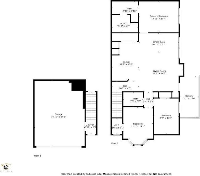 1139 Fernwood Way, Plainfield, IN 46168 - view of floor plan / room layout