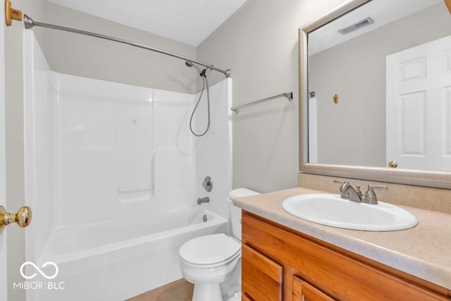 1139 Fernwood Way, Plainfield, IN 46168 - bathroom with vanity, shower / bathtub combination, and tile patterned floors