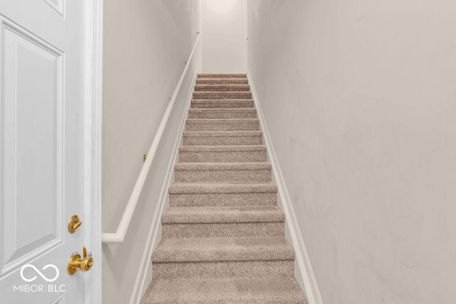 1139 Fernwood Way, Plainfield, IN 46168 - stairs with carpet floors
