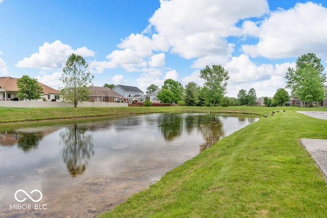 1139 Fernwood Way, Plainfield, IN 46168 - water view with nearby suburban area