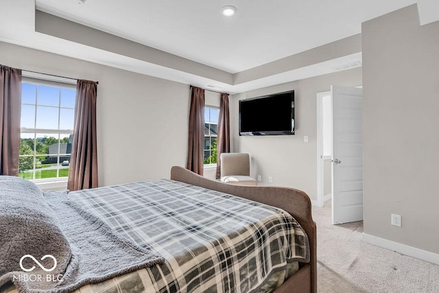 3546 Brampton Ln, Westfield, IN 46074 - carpeted bedroom featuring baseboards and recessed lighting