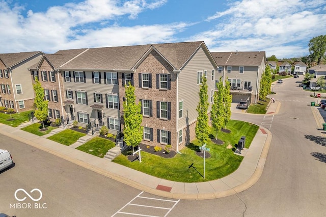3546 Brampton Ln, Westfield, IN 46074 - aerial perspective of suburban area