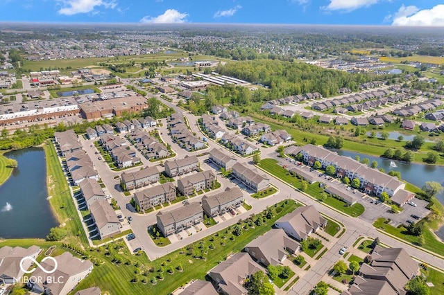 3546 Brampton Ln, Westfield, IN 46074 - aerial view of property and surrounding area with nearby suburban area