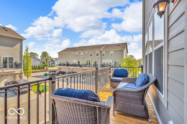 3546 Brampton Ln, Westfield, IN 46074 - balcony with a residential view