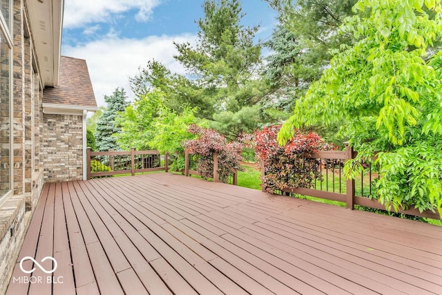 720 Willow Pointe N Dr, Plainfield, IN 46168 - view of wooden terrace