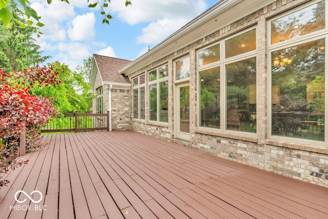 720 Willow Pointe N Dr, Plainfield, IN 46168 - view of wooden deck