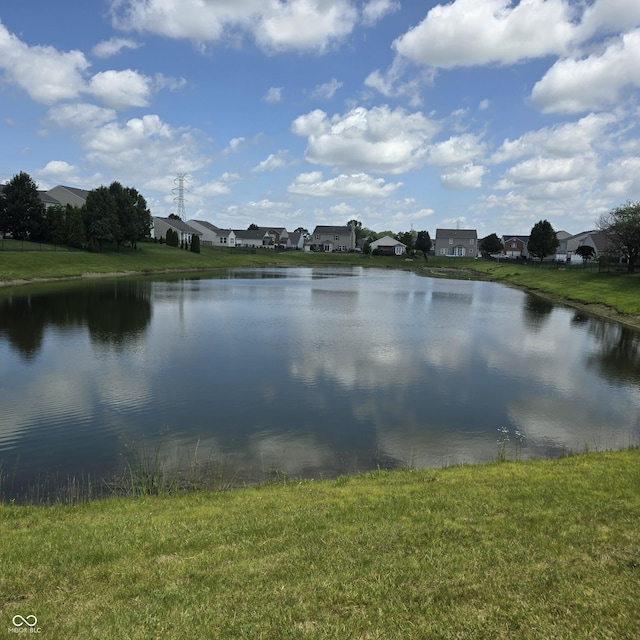 7608 Mather Ln, Indianapolis, IN 46239 - water view featuring nearby suburban area