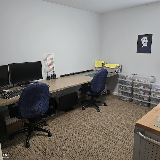 7608 Mather Ln, Indianapolis, IN 46239 - view of carpeted office