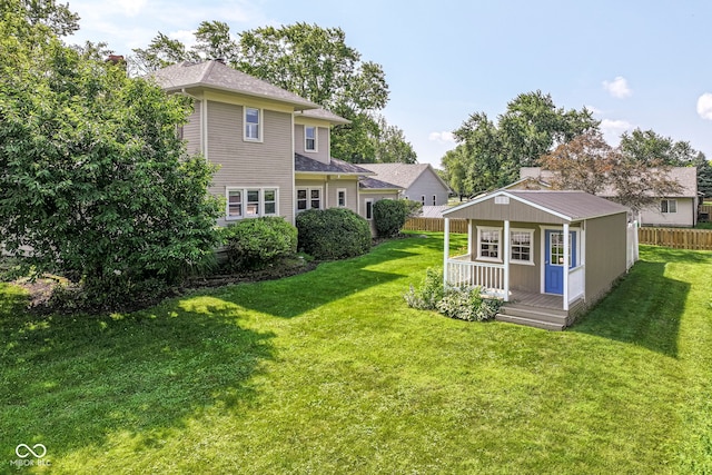 1325 Fordice Rd, Lebanon, IN 46052 - view of yard with an outbuilding