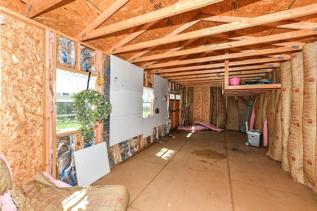 1325 Fordice Rd, Lebanon, IN 46052 - misc room with vaulted ceiling