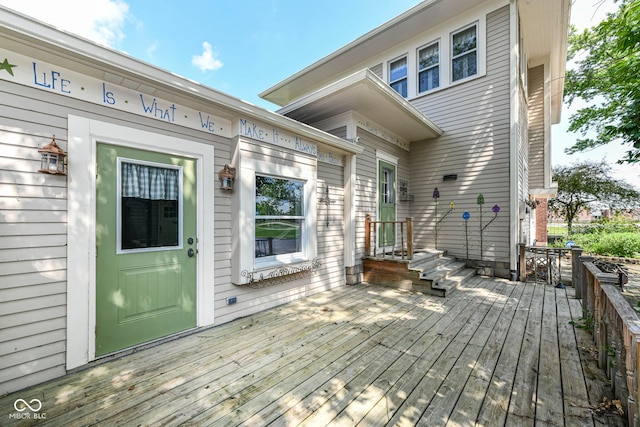 1325 Fordice Rd, Lebanon, IN 46052 - view of wooden deck