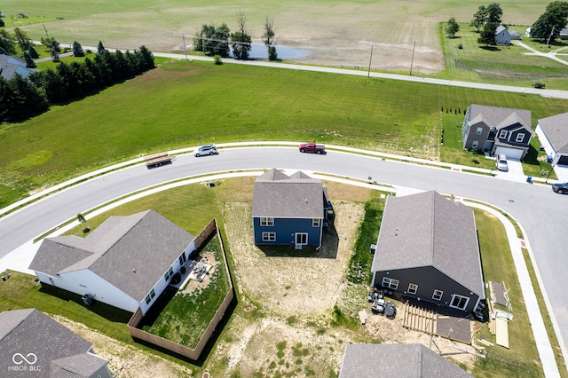 507 Redvine Dr, Sheridan, IN 46069 - aerial view of sparsely populated area with a nearby body of water and nearby suburban area