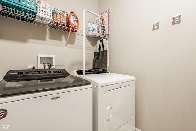17183 Petersfield Ln, Westfield, IN 46074 - washroom with separate washer and dryer