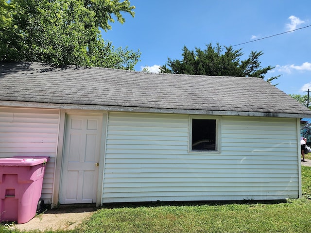 403 N Main St, Linden, IN 47955 - view of shed
