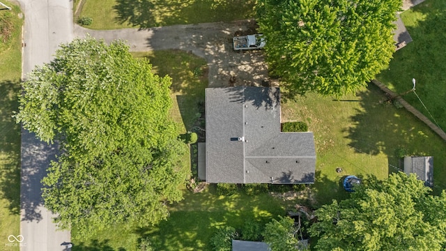 1302 N Furman Ave, Indianapolis, IN 46214 - drone / aerial view
