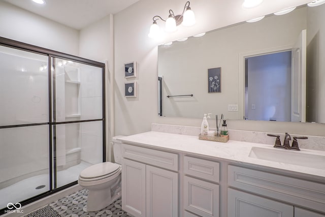 16235 Natures Way, Westfield, IN 46074 - bathroom with vanity and a stall shower