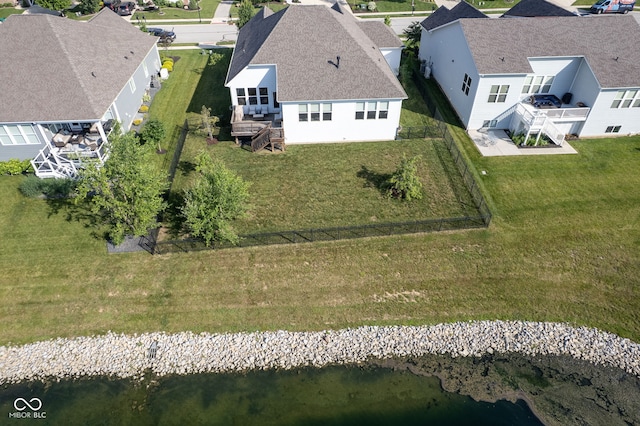 16235 Natures Way, Westfield, IN 46074 - aerial view of residential area with a large body of water