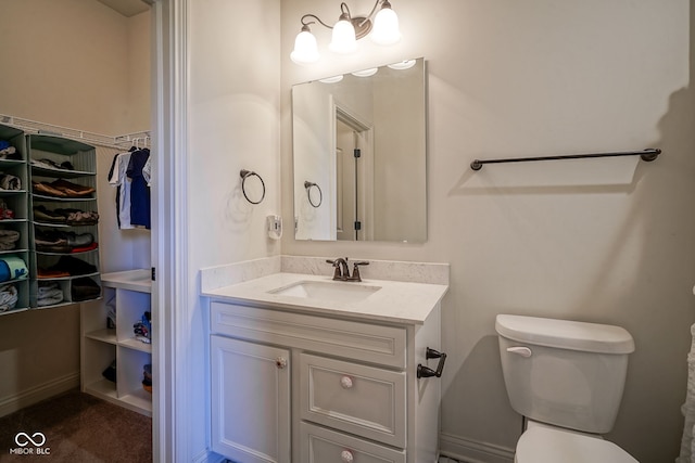 16235 Natures Way, Westfield, IN 46074 - bathroom with vanity and a walk in closet