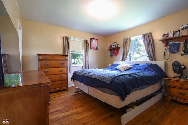 1014 Washington St, Hope, IN 47246 - bedroom featuring wood finished floors