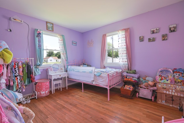 1014 Washington St, Hope, IN 47246 - bedroom with wood-type flooring