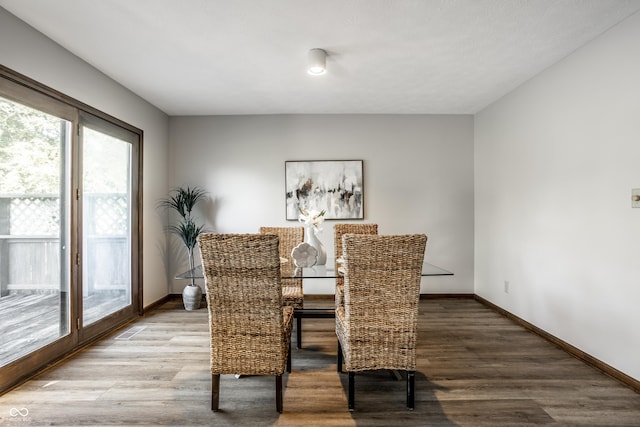 2247 Frisco Pl, Indianapolis, IN 46240 - dining room with wood finished floors
