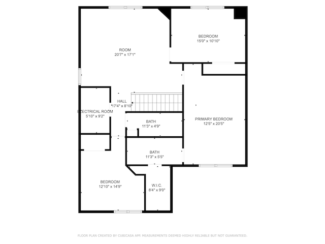 3075 W Crosscreek Dr, Monrovia, IN 46157 - view of home floor plan