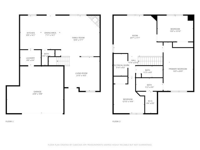 3075 W Crosscreek Dr, Monrovia, IN 46157 - view of floor plan / room layout