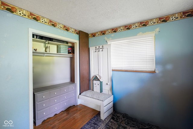 2911 N 200 W Rd, Franklin, IN 46131 - unfurnished room with a textured ceiling and wood finished floors